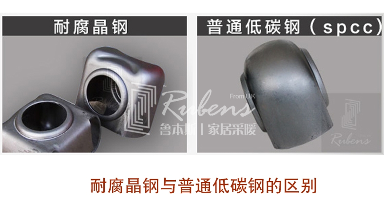 魯本斯耐腐晶鋼，鋼制暖氣片